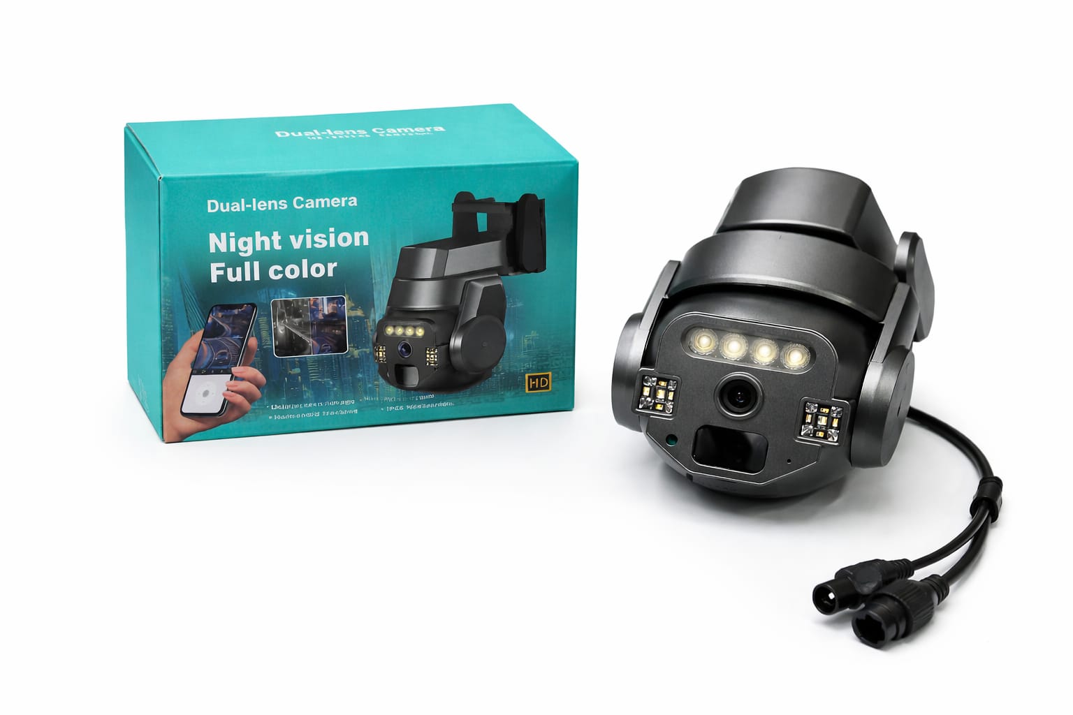 WLAN Überwachungskamera mit Nachtsicht und Bewegungserkennung